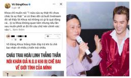 Sau 'phốt' chửi khán giả khi bị hoài nghi giới tính, 'cháu nuôi của Hoài Linh' lên tiếng đính chính