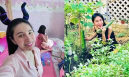 Cuộc sống bình yên của Thủy Tiên giữa lùm xùm tiền từ thiện: Chăm sóc vườn rau và chơi vui vẻ cùng con gái