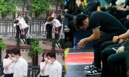 Hình ảnh xúc động của Trường Giang trong những lần viếng thăm đồng nghiệp quá cố