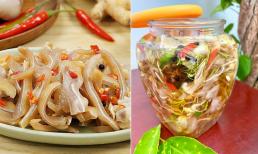Công thức để có món tai heo ngâm mắm giòn ngon, ngấm gia vị và không lo nổi váng 