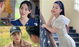 Nhan sắc đời thường quyến rũ của cô gái bán quạt đang gây sốt phim 'Phố trong làng'