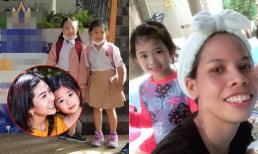 Con gái cố diễn viên Mai Phương càng lớn càng giống mẹ, thích thú khi được đến trường sau thời gian nghỉ dịch