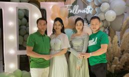 Vợ chồng Thanh Tú xuất hiện trong tiệc đầy tháng của con trai thứ hai, nhân vật chính vẫn được giấu kín