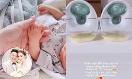 Bảo Thy khoe đôi môi chúm chím của quý tử đầu lòng, tiết lộ việc làm đầy hạnh phúc dù mất ngủ liên tục
