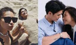 Huy Trần khoe ảnh vui vẻ bên Ngô Thanh Vân, nữ diễn viên gây chú ý khi diện bikini