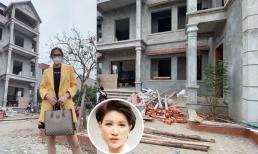 Trang Trần hé lộ ngôi nhà 4 tầng rộng rãi đang trong giai đoạn hoàn thiện
