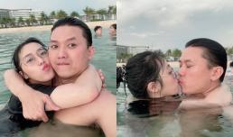 Loạt ảnh 'tình bể bình' của Quách Ngọc Tuyên và bà xã kém 10 tuổi trong chuyến du lịch ở Phú Quốc