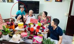Chồng cũ Nhật Kim Anh đăng ảnh con trai mừng sinh nhật bà nội, khoảnh khắc đáng yêu của quý tử gây chú ý