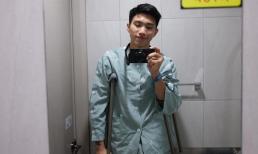 Hé lộ hình ảnh đầu tiên của cầu thủ Đoàn Văn Hậu sau ca phẫu thuật đầu gối tại Hàn Quốc