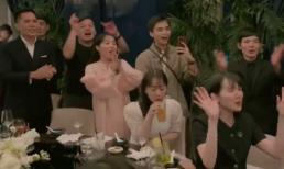 Sơn Tùng khoe bữa tiệc của công ty nhưng dân tình chỉ dán mắt vào Hải Tú  