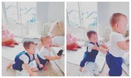 Cười bò với cảnh Lisa quyết liệt cào mông cậu em Leon để lấy lại ví cho mẹ Hà Hồ