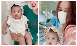 Vy Oanh hiếm hoi khoe con gái nhỏ siêu bụ bẫm, 4 tháng phát triển như trẻ hơn một tuổi