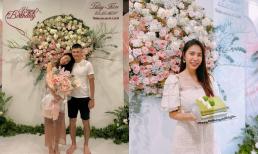 Thủy tiên đón sinh nhật vui vẻ và tình tứ bên ông xã Công Vinh sau ồn ào làm từ thiện 