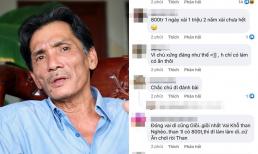 Dân mạng tranh cãi khi NS Thương Tín không còn tiền mua thức ăn