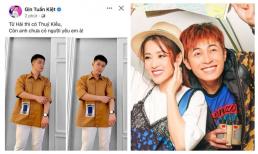 Gin Tuấn Kiệt bất ngờ xác nhận chưa yêu ai giữa tin đồn 'toang' với Puka