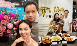 Đinh Ngọc Diệp chúc mừng sinh nhật ngọt ngào đến ông xã Victor Vũ