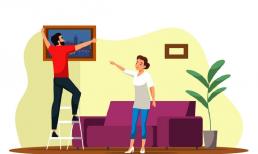 Bật mí cách treo tranh chuẩn giúp 'lột xác' không gian nhà bạn! Tại sao nên treo tranh theo quy tắc 57 inch?  