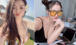 Hot girl Thủy Top ở hiện tại: Cặp 'tuyết lê' căng đầy ná thở; ngoại hình trẻ trung ở tuổi ngoài 30