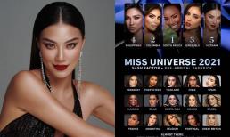 Kim Duyên được lòng quốc tế, tiến thẳng vào Top 5 chiến binh mạnh nhất Miss Universe 2021