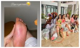 Đỗ Hà xuất hiện với dép lê lộ diện bên dàn đối thủ tại Miss World, biết nguyên nhân lại thêm lo lắng cho cô