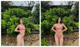 Sắp hết nhiệm kì, Lương Thuỳ Linh gây mê với loạt ảnh diện bikini bé tẹo cực bốc khoe đôi chân 1m22 miên man