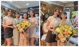 Diệp Lâm Anh xinh như mộng mừng sinh nhật mẹ chồng quyền lực, chồng thiếu gia vẫn vắng mặt trong khung hình