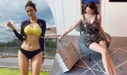 Cô chủ shop nội y cao 1m8 hút ánh nhìn vì vòng 1 tự nhiên, chân dài gấp rưỡi người thường