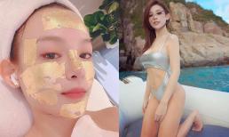'Hot girl ở lâu đài 80 tỷ giữa Sài thành' chia sẻ bí quyết giữ nhan sắc mỹ miều nhờ dát vàng lên mặt