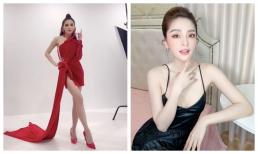 Saka Trương Tuyền khoe dáng nuột với đầm hở bạo dù đang ở cữ