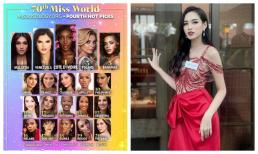 Đỗ Thị Hà tụt 13 bậc trên bảng xếp hạng mới nhất của Missosology