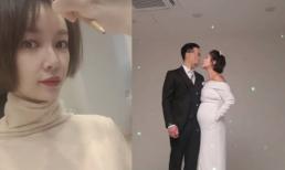 Làm dân tình thót tim vì màn ly hôn rồi lại tái hợp, mỹ nhân 'Gia đình là số 1' khoe ảnh cưới lại chồng CEO rồi lộ luôn bụng bầu to lùm lùm