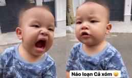 Con trai Hà Hồ hét vang cả xóm chỉ để đuổi chó của hàng xóm với hàng ngàn biểu cảm cực hài