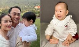 MC Phí Linh viết tâm thư cho con gái tròn 2 tuổi, không quên dành lời khen cho ông xã 