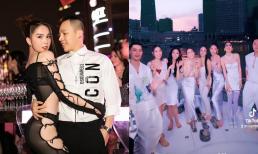 Đứng cùng hội bạn thân nhưng Ngọc Trinh lại làm riêng điều ngọt ngào này để chúc mừng sinh nhật Vũ Khắc Tiệp