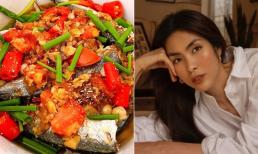 Công thức kho cá nục của Tăng Thanh Hà có gì đặc biệt để món ăn thơm ngon, không tanh?