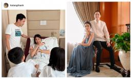Hà Tăng đăng ảnh vừa sinh con thứ 3 khiến dân tình 'bật ngửa'