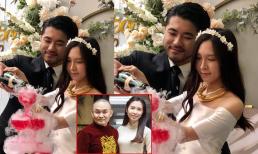 Hé lộ ảnh hiếm trong đám cưới con gái Xuân Hinh: Cô dâu đeo vàng 'trĩu cổ', hạnh phúc rót rượu mừng cùng chú rể