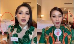 Hoa hậu Đỗ Thị Hà bị nhắc nhở vì bừa bộn, không dọn dẹp phòng ở Miss World 2021