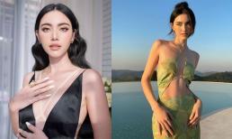 'Ma nữ đẹp nhất Thái Lan' Mai Davika diện thiết kế gợi cảm nhưng bị soi vòng một 'bốc hơi' mất hút