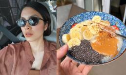 Trong thời gian mang bầu lần 3, Tăng Thanh Hà ăn gì để vóc dáng vẫn thon gọn, gương mặt không bị vỡ nét?