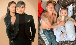 Hồ Gia Hùng (HKT) hiếm hoi khoe ảnh con trai tròn 4 tháng tuổi đáng yêu và kháu khỉnh