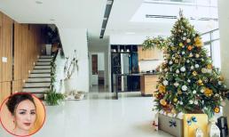 Không gian Giáng sinh lung linh bên trong penthouse của Hoa hậu Ngọc Diễm