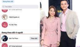 Xôn xao tài khoản duy nhất của Mỹ Tâm chỉ nhấn theo dõi Mai Tài Phến sau lộ 'hint' hẹn hò
