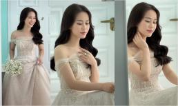 MC Ngô Mai Phương hé lộ hậu trường diện váy cô dâu sau hơn nửa tháng được bạn trai cầu hôn