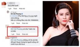 Sau nghi vấn trục trặc tình cảm với Kiều Minh Tuấn, Cát Phượng lại nói: 'Không có chồng thì làm gì có cái tên để gọi' 