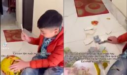 Đập lợn mua quà tặng chị đi lấy chồng xa, em trai nước mắt lưng tròng dặn dò khiến ai cũng xúc động