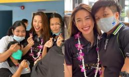 Vừa đăng quang Miss Grand International 2021, Thùy Tiên lập tức có nghĩa cử cao đẹp