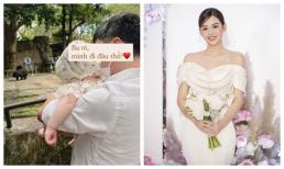 Á hậu Tường San hiếm hoi khoe ảnh chồng làm 'bố bỉm sữa', tiết lộ một chi tiết chứng minh con gái được yêu chiều cỡ nào