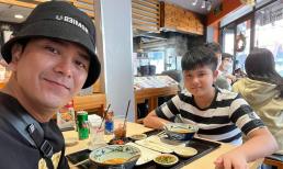 Lâu lâu mới xuất hiện, con trai diễn viên Hùng Thuận nay đã 13 tuổi, cao lớn phổng phao và là 'bản sao' của bố