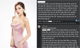 Bị đặt câu hỏi 'vì sao không thi quốc tế', Hoa hậu Kỳ Duyên đáp trả thế nào?